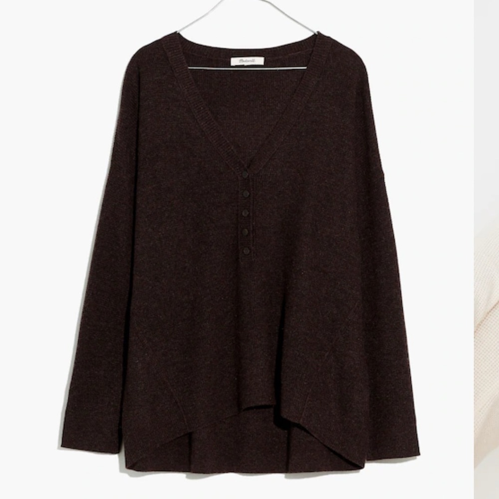 Asherton Waffle Henley Sweater